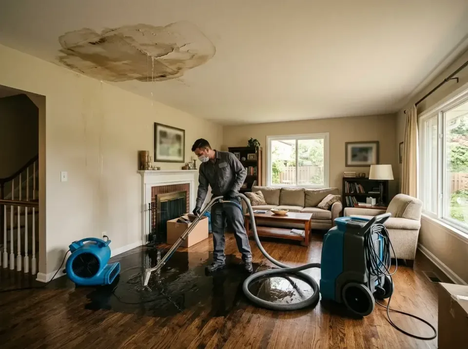 attic-pipe-burst-ceiling-drip-008 — frequently asked questions, Water Damage Restoration & Carpet Care in Minden, NE